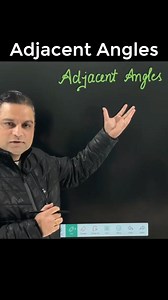 127K views · 1.4K reactions | Adjacent Angles - Easy way to remember #mathematics #maths #mathskills #geometry #mathteacher #mathisfun | Maths Solutions by Nand Kishore | Facebook