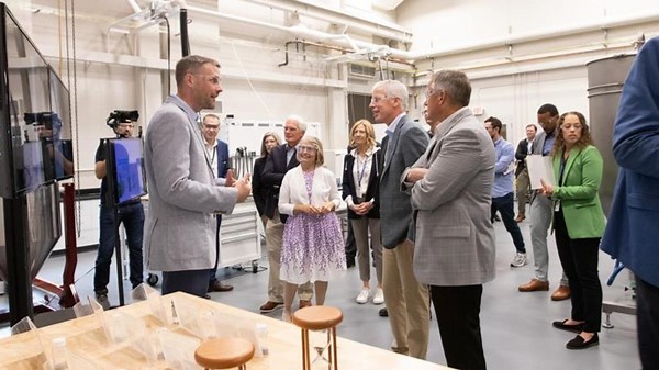 US Energy Secretary Chris Wright recognizes Ames lab's legacy and future prospects in visit