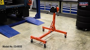 The ES480D Engine Stand accepts a wide variety of engines and transmissions. The mounting head has four fully adjustable arms with bolt holes to accommodate various load sizes. More details & prices here: https://bit.ly/SealeyES480D #Sealey #SealeyTools #SealeyYouTube #FoldingStand #EngineSupport #WormDrive #RotatingStand #EngineRebuild #Mechanic #AutoTechnician #Apprentice #Garage #Workshop #Repair #Renovation #Restoration #Modification #Maintenance #DIY #Project #ToolsOfTheTrade #TradeTools #O