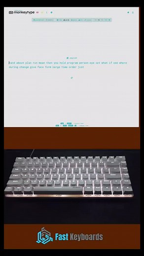 #fast #viral #fy #typing #foryou #fastkeyboards #asmr #keyboard #typeracer #monkeytype