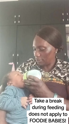 Why Burping Breaks Aren't Needed for Foodie Babies