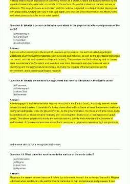 Earth Science Exam Practice Questions! , Flashc video