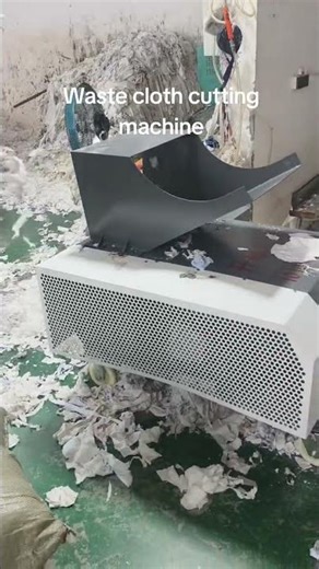 Waste cloth shredder, waste cloth cutting machine, professional manufacturer