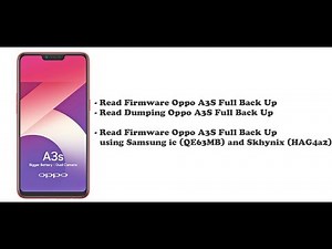 Read Firmware Oppo A3S Full Back Up