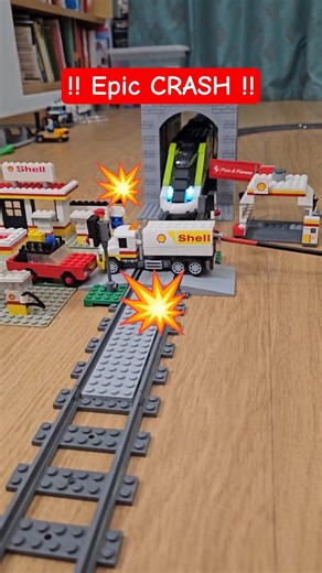 Train vs tanker... both derail! 🚂💥