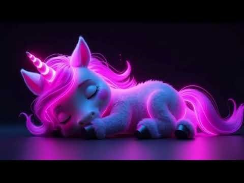 Unicorn Sleep Music 🦄 Fall Asleep Fast 💫 3 Hours of Magical Lullabies for Sweet Dreams