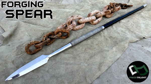 I transformed a rusty chain into a spear! 🔥