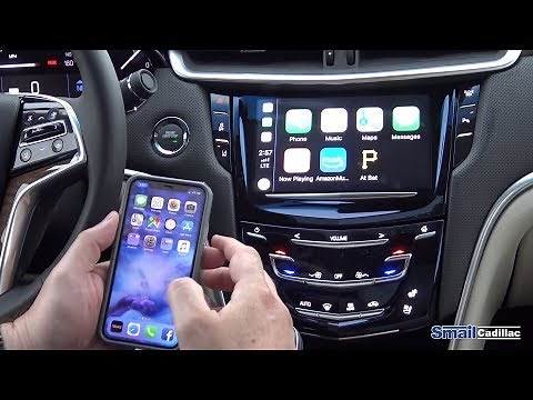 How to Connect Your iPhone to Your New Cadillac with Apple CarPlay