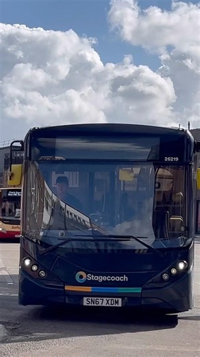 SN67 XDM 26219 running Not In Service