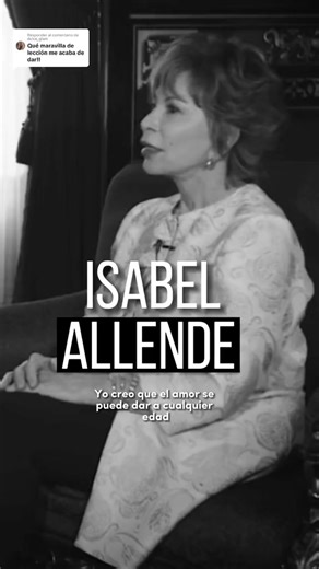 608K views · 35K reactions | Mi total admiración y respeto por esta mujer... ¿has leído su historia de vida? Vale mucho la pena conocerla; y me quedo con dos frases de esta entrevista, “hay que estar abiertos al misterio de la vida”, “lo peor ya me pasó, así que me parece que todo lo demás es soportable” #isabelallende #aprendiendodelosmejores #loquecreescreas #notecierresanada #tieneselpoder | Emma Muller- Entrenadora Corporativa- Gestión Emocional | Facebook