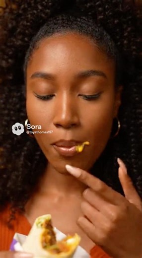 Why is this Taco Bell burrito SO GOOD?! 🤤🔥 #asmrvideo #crunchyasmrsounds #ai #asmr #asnr