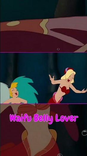 Ariel's Sisters (Waifu Belly Lover) #shorts #disney #mermaids