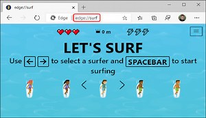 Surf, el adictivo juego que puso Microsoft en edge - Nerdilandia