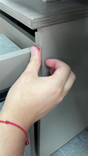 Keep your cabinet doors securely closed with this easy solution! #HassleFree #MagneticSolution #Homelmprovement #DIYHome #storagefix