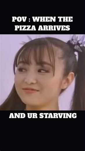 POV: The Pizza Arrives & You’re STARVING 🍕 (Moametal Energy) #babymetal #metal #music #shorts