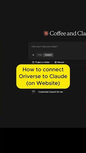 How to Connect Claude to Oriverse MCP (on Website) #aigamedev #claude #aitools #gamedev