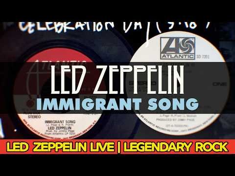Led Zeppelin – Immigrant Song LIVE on Stage | Legendary 1972 Performance | Classic Rock Concert HD