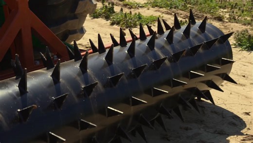 The 3 Point, Drum Spike Aerator, will help improve the quality health of your lawn by breaking through tough land to promote better soil for grass growth. This tow-behind attachment connects to Category 1 or 2, 3 Point hitches and includes the Cat 1 lower lift pins. The 3" long spikes create small slits as rolled across your lawn to allow better soil drainage and the infiltration of lawn supplements; perfect for seed germination. The drum comes empty and can fill up to 35 gallons of water to inc