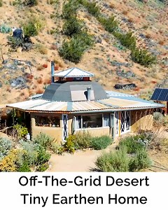 I Visit Tiny Earthen Home In The Californian Desert 🏜