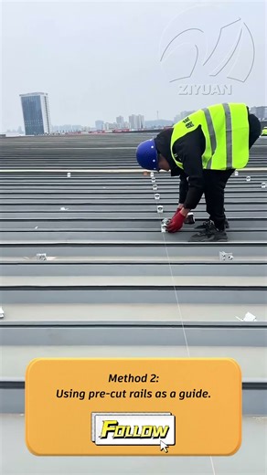 Metal Roof Clamp Showdown: String Line vs. Pre-cut Rails!