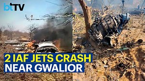 In a tragic accident, two Indian Air Force fighter jets crashed in Madhya Pradesh's Morena and Bharatpur in Rajasthan at 5:30 AM on Jan 28. While 2 pilots ejected to safety, 1 pilot of a Mirage 2000 jet, 34-year-old Wing Commander Hanumanth Rao succumbed to his injuries. Here's a report with all details. Watch: https://youtu.be/FpE5o0wMsag | #iaf #jetcrash #viral | Business Today | Facebook