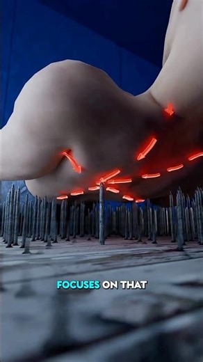 Why a Bed of Nails Won’t Kill You 😳#facts #shorts