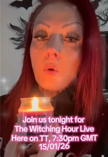 The Witching Hour Live! Hosted by @The Witchy Wanderer 🧙‍♀️ with @Roaming.Raven and @Tarcia/Smudge Gifts #magic #witch #sigils #spellwork #tarot