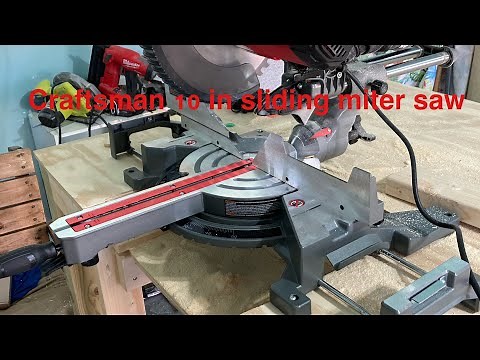 Craftsman 10 inch miter saw