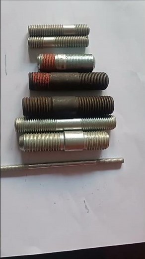 DIN 939 Metric Studs Double-Ended Screw-in End