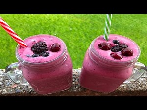 Frozen Mixed Berry Smoothie Recipe