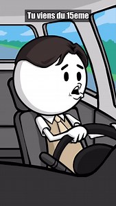 @bino.lamoroso - POV : Les différentes personnes au volant 🚘 • • • #animation #videoanimation #humour #drole #sketch #reels | Kodanimation