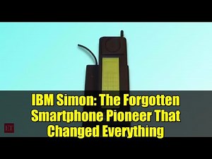 IBM Simon: The Forgotten Smartphone Pioneer That Changed Everything