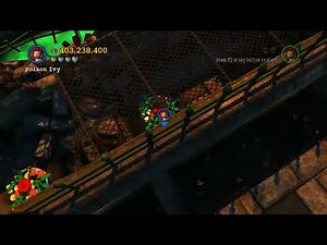 Lego Batman 2 - 'Arkham Asylum Antics': Poison Ivy/Electricity Switch Minikit Unlock Guide