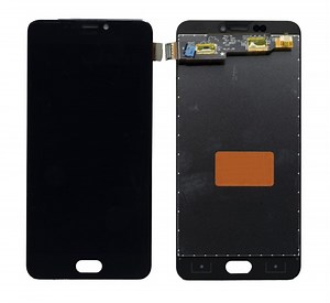 LCD with Touch Screen for Gionee A1 - Black (display glass combo folder)