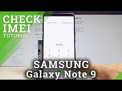 How to Check IMEI on SAMSUNG Galaxy Note 9 - Serial Number |HardReset.Info