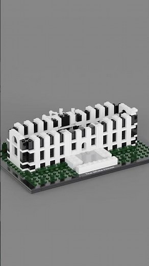 LEGO 21006 The White House — Satisfying Build 2 #Short