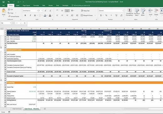 Real Estate Financial Modeling (REFM) Course