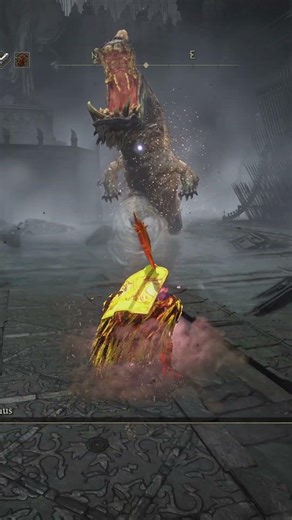ROAR ONLY Golden Hippo #eldenring#fromsoftware#gaming #shorts#challenge#challengerun