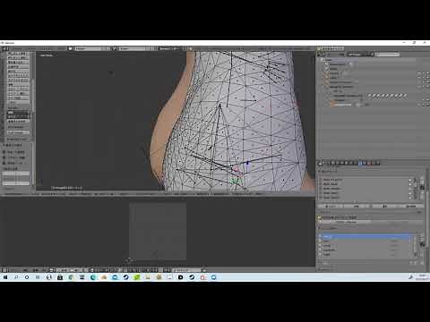 【テスト投稿】COM3D2用MODモデリング【blender】