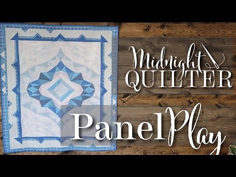 Playing With Quilt Panels | The Midnight Quilter with Angela Walters