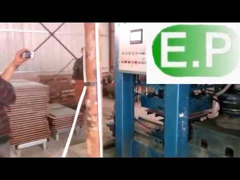 Video of Automatic Terrazzo floor tiles making machine