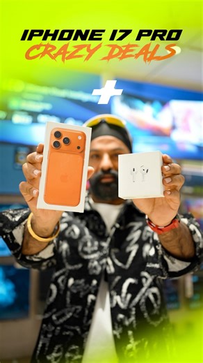 Jasminder Singh on Instagram: "📱 iPhone lo… AirPods pao almost FREE! 😱🎧 Crazy deals on iPhones & AirPods + har 2 ghante GOLD CHAIN 💛 jeetne ka chance! 🔥 🎉 Electronics Mart (@electronicsmart_india)— with 30+ stores across Delhi NCR, known for the widest range of electronics at unbeatable prices, is opening 2 new stores this weekend! 🚀 Grand Launch: 27 & 28 Dec 📍 NIT-5, Faridabad | 📍 Budh Vihar ⏳ So hurry up and avail these offers before they’re gone! 🔥"