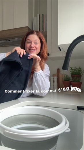 Comment fixer la couleur d’un jean foncé
