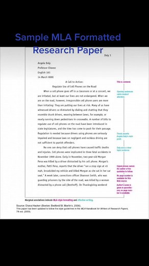 Sample MLA Formatted Research Paper. #semesterstress #assignmenttips #casestudy #thesis #springbreak #homeworkhelp #due #essays