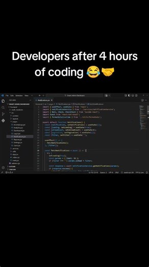 Developers after 4 hours of coding 😂🤝#coding #developerlife #programming