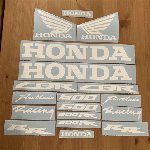 Fully Custom Aftermarket Sticker Kit for 600RR / 1000RR CBR Fireblade Rr - Etsy