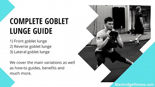 Goblet Lunge Guide: Reverse & Lateral Variants Explained, How to & More