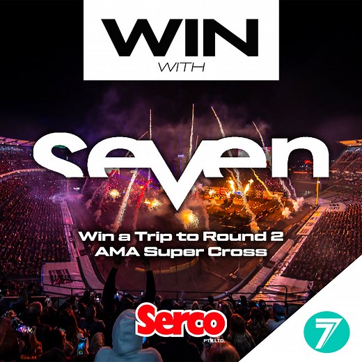💥 Win a Trip to Round 2 AMA Supercross 2024 💥 Simply Purchase any 2023 or 2024 Seven MX Combos to quality for a win! What’s up for grabs? A paid trip to see the best super cross riders up close and personal at a “pre-selected” round of the 2024 AMA Supercross series. DON'T MISS THIS OPPORTUNITY! Available IN-STORE and ONLINE. Offer ends 31st October 2023 📅 🔗 Link in Bio Terms and Conditions Apply. *(open to all legal residents of Australia, aged 18 years or older), Or alternatively if under