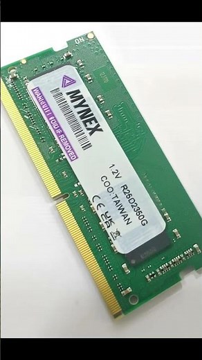 MYNEX 8GB DDR4 3200MHz Laptop RAM | High-Speed SODIMM | Intel Compatible