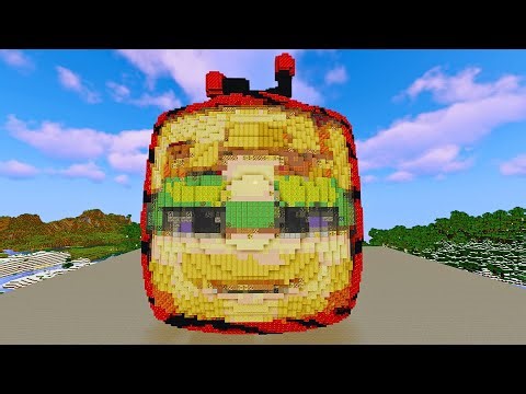 Minecraft PewDiePie Melon | 3D Pixel Art Build l Screen Gems Ident (2015) Effects